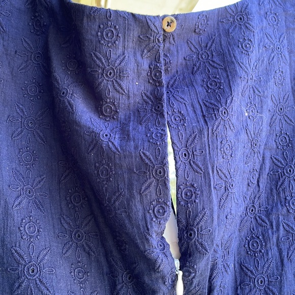 Hatley Embroidered Notch Neck Dress - Picture 5 of 10